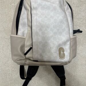 COACH Beige and Black Men's Backpack